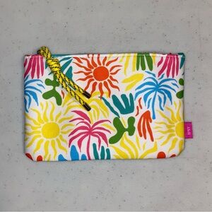 Ipsy Cosmetics Bag Summer Sun and Palms